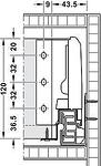 Механизъм за чекмедже Matrix Box S, 120 mm