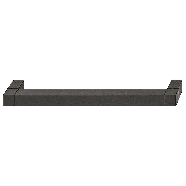 Мебелни дръжки H1935, 34 mm, алуминий, грапав черен мат