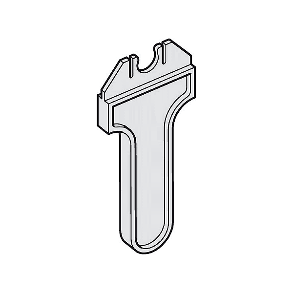 Slido Design 25 IF G Монтажен ключ за ролка, пластмаса, деб. стъкло 6 или 8 mm