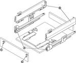 Механизъм за чекмедже Matrix Box P35, 92mm, до 1200mm