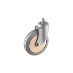 Колелo Ø80 mm, свободно въртящо се, бук, 55 kg-Copy