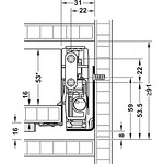 Механизъм за чекмедже Matrix Box P35-Copy