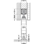 Silent 40/A Механизъм за преградна врата до 40 kg-Copy