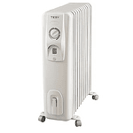 Маслен радиатор TESY CC 3012 E05 R, 3000 W, 12 ребра, 3 степени, Защитен термостат, Регулируем термостат , Защита срещу замръзване