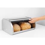 Кутия за хляб Brabantia Roll Top Matt Steel