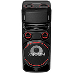 Аудио система LG XBOOM RN7, Bluetooth, Dual-USB, Optical, Karaoke Creator, Party Lighting, Double Bass-Boost, Черен