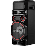 Аудио система LG XBOOM RN7, Bluetooth, Dual-USB, Optical, Karaoke Creator, Party Lighting, Double Bass-Boost, Черен