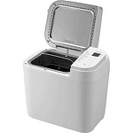 Хлебопекарна Panasonic SD-B2510WXE, LCD дисплей, 21 програми (4 програми без глутен), Бял