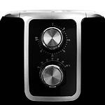 Фритюрник Air Fryer Rohnson R-2813, Здравословно готвене, Капацитет 3,7 л., Таймер, Черен
