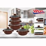 Комплект съдове за готвене Vanora Home Tara, Емайлирани, 10 части