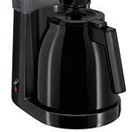 Кафемашина Melitta® Easy II THERM, Термична кана, Въртящ се филтър, Система против капене, 1.25 л, Черен