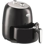 Фритюрник с горещ въздух FRAM FAF-1500BK, 1500W, 3.2 л, Незалепващ отделящ се съд, Регулируем термостат 80-200˚C, Таймер 30 мин, Защита против прегряване, Черен