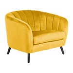 Кресло GRETA - жълт HLR