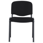 Посетителски стол Carmen 1130 H FR - черен