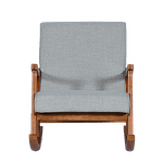 Люлеещ стол PEDRO - орех - сив
