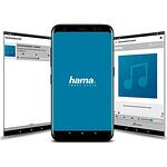 Soundbar Hama 2.1 SIRIUM3800ABT Smart Slim, Subwoofer wireless, Черен