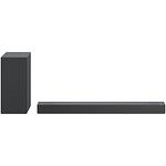 Soundbar LG S75Q, 3.1.2, 380W, Dolby Atmos, Subwoofer Wireless, Black