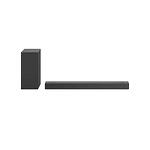 Soundbar LG S75Q, 3.1.2, 380W, Dolby Atmos, Subwoofer Wireless, Black