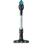 Вертикална прахосмукачка Philips SpeedPro Aqua 3in1 FC6729/01, 15.76 kWh/година, 21.6V, Автономия макс. 50 мин, Четка с LED 180°, Мини четка Тurbo, Тюркоаз/Черен