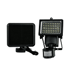 LED прожектор с датчик и соларен панел