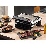 Tefal GC712D34, Optigrill+, 2000W, Automatic cooking system, adjustable thermostat, removable plates, surface for baking: 600 cm2
