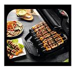 Tefal GC714834, Optigrill+ Black Snacking, 600cm2 cooking surface, snacking tray, automatic cooking sensor, 6 automatic programs, 4 adjustable temp., cooking level indicator, non-stick