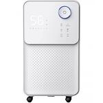Влагоабсорбатор AlecoAir D12ECO, 12 л/24 ч, 120 м3/час, WiFi, Филтър Cold Catalyst, Сушене на дрехи, Цифров дисплей, Хидростат, Бял