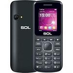 Мобилен телефон SOL М1900, черен, Българско меню, бутони за MP3