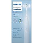 Ел. четка за зъби Philips Sonicare ProtectiveClean HX6803/04, 62000 пулсации/мин, 1 режим на почистване, 2 нива на интензитет, Сензор за натиск, Функция BrushSync, 1 приставка, Светлосин
