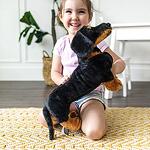 Плюшена играчка - Куче дакел - Melissa & Doug