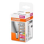 Крушка LED RGB-W OSRAM Star P40, E14, 5.5W (40W), 470 lm, Димируема, Дистанционно, 25 000 часа работа, Енергиен клас F