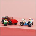 LEGO® City - Полицай на мотоциклет в преследване на кола 60392, 59 части