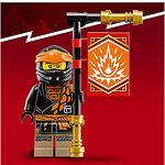 LEGO® Ninjago - Земният дракон EVO на Cole 71782, 285 части