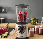 Блендер Tefal PerfectMix+, Високоскоростен, 1200W, Кана 1,5 л, 6 остриета, 3 програми, Функция Autoclean, Крем