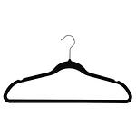 Закачалки за дрехи Dominico DM-4524, 5 броя, пластмасови, черни