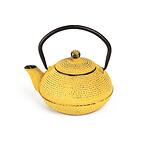 Чайник чугунен с цедка Luigi Ferrero FR-8350Y 500ml, жълт