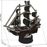 Пъзел 3D Cubic Fun - Корабът Queen Anne, 100 части