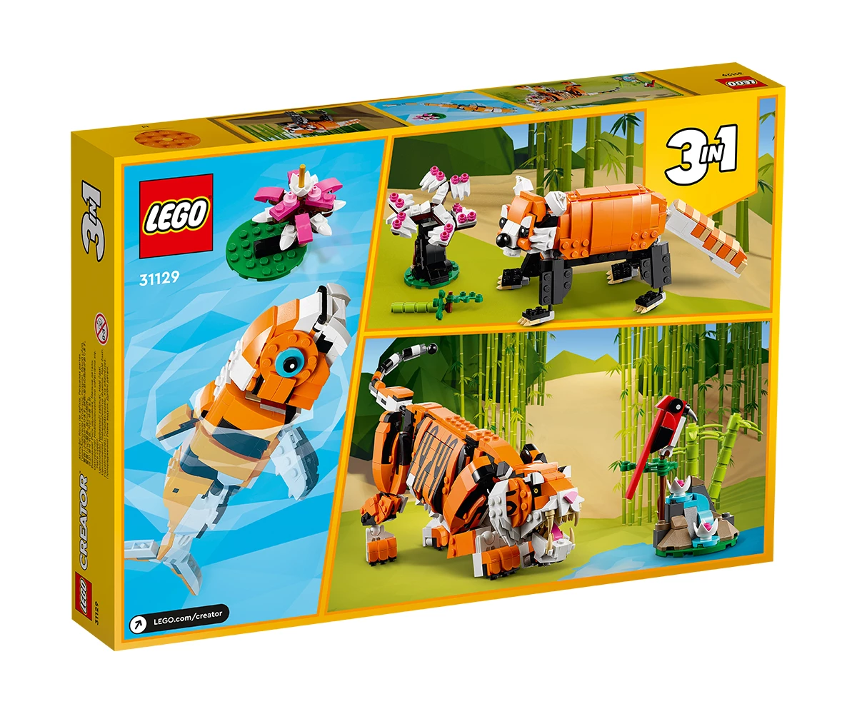 LEGO® Creator 31129 - Величествен тигър