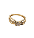Златен годежен пръстен 2.72 гр.