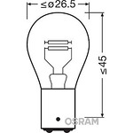Крушка Osram P21/5W Standard 12V 55W