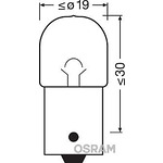 Крушка Osram R10W Standard 12V 10W