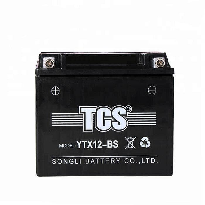 Мото акумулатор TCS AGM YTX12-BS 12Ah L+
