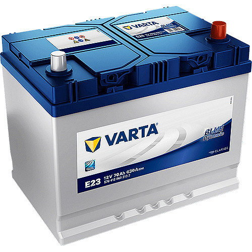Акумулатор Varta Blue Dynamic JIS/ASIA 12V 70Ah 630A R+