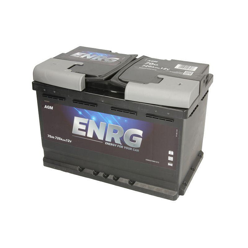 Акумулатор ENRG AGM 12V 70Ah 720A R+
