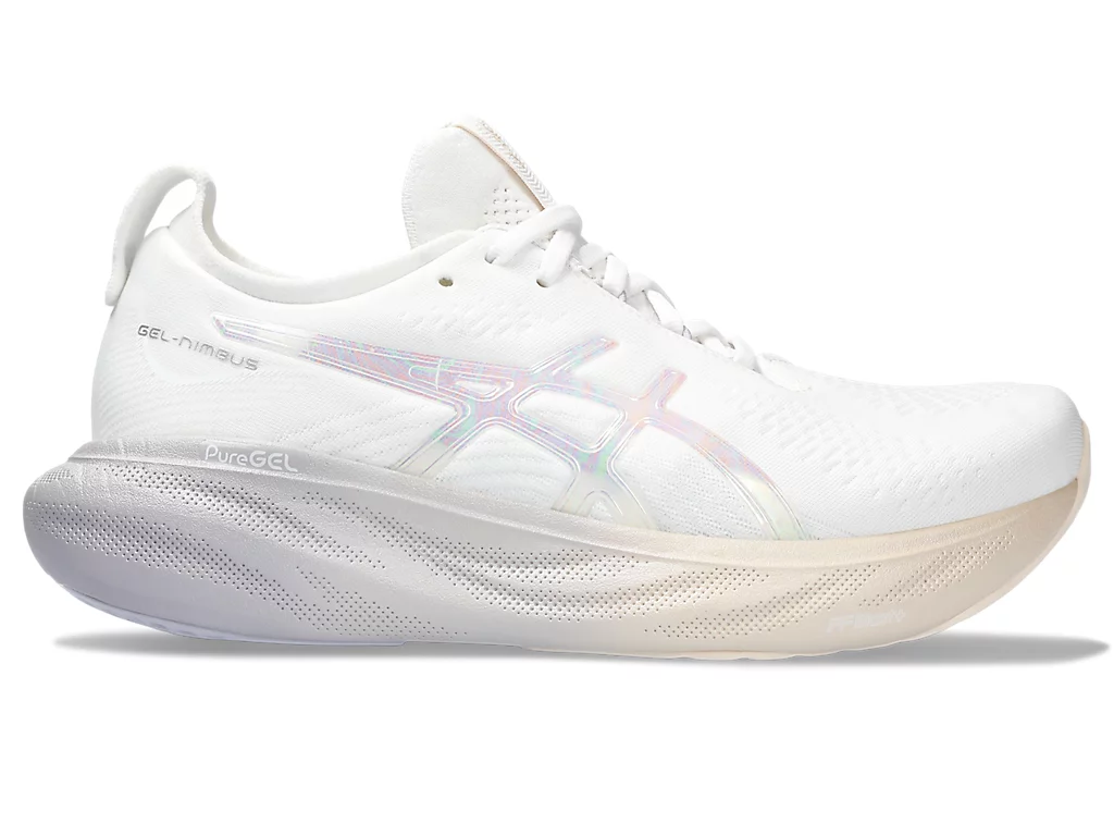 Asics best sale nimbus branco