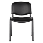 Посетителски Стол 1131- Черен Lux