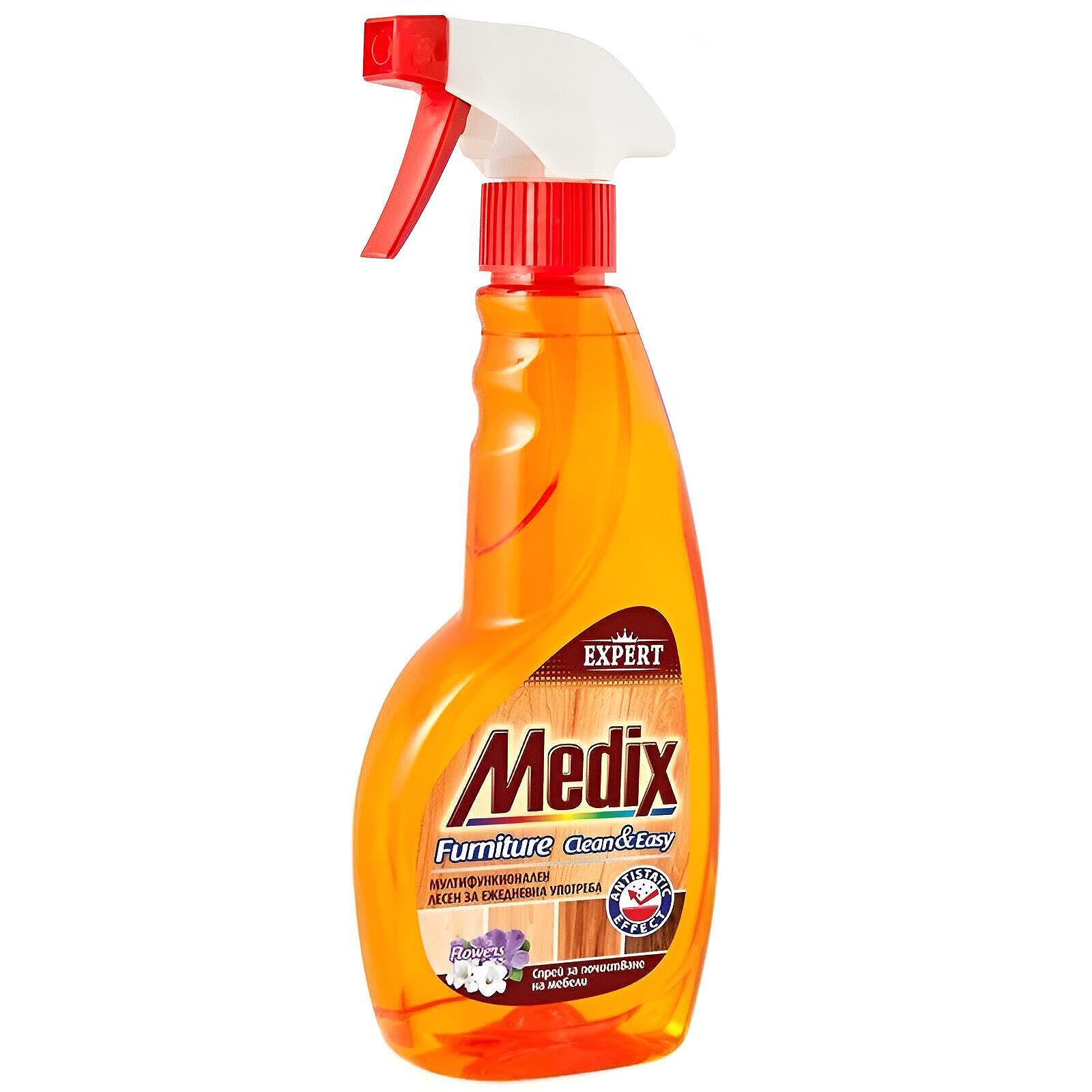 Medix Препарат за почистване на мебели и дърво Expert Furniture Clean ...