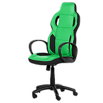 Офис стол 7510 Черно-Зелен
