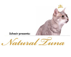 Schesir Cat Natural Tuna риба тон / филе в собствен сос за котки 85гр