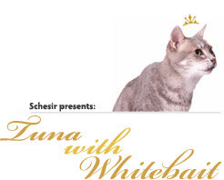 Schesir Cat Tuna with Whitebait парченца в желе 85гр с риба тон и атерина за котки